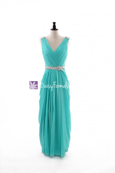 Aqua Chiffon Dress Tiffany Blue Long Porm Dress Long Tiffany Bridal Pa DaisyFormals-Bridesmaid and Formal Dresses in 59+ Colors Aqua Chiffon Dress Tiffany Blue Long Porm Dress Long Tiffany Bridal Pa DaisyFormals-Bridesmaid and Formal Dresses in 59+ Colors
