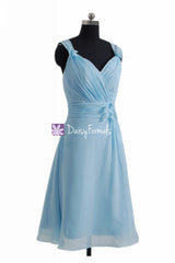 Elegant Ice Blue Bridesmaids Dress Cocktail Bridesmaid Dress (BM10298)