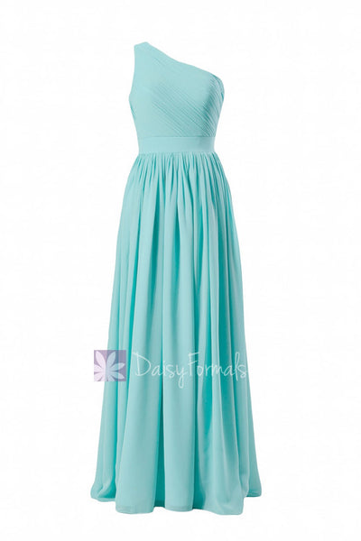 Tiffany Blue One-Shoulder Long Bridal Party Dress Turquoise Bridesmaid DaisyFormals-Bridesmaid and Formal Dresses in 59+ Colors Tiffany Blue One-Shoulder Long Bridal Party Dress Turquoise Bridesmaid DaisyFormals-Bridesmaid and Formal Dresses in 59+ Colors
