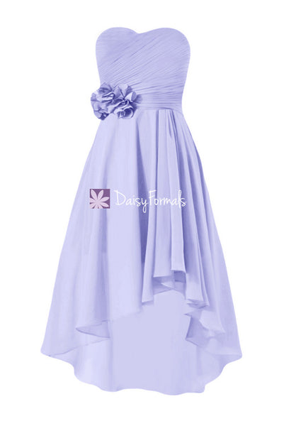 Light Iris Chiffon Party Dress Floral Lavender High Low Online Bridesmaids Dress Prom Dress (BM2436) DaisyFormals-Bridesmaid and Formal Dresses in 59+ Colors Light Iris Chiffon Party Dress Floral Lavender High Low Online Bridesmaids Dress Prom Dress (BM2436) DaisyFormals-Bridesmaid and Formal Dresses in 59+ Colors