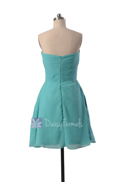 tiffany blue bridesmaid dresses short Affordable Tiffany Blue Bridesmaid Dresses Mix-Matched Short Knee Leng DaisyFormals-Bridesmaid and Formal Dresses in 59+ Colors