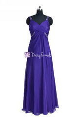Sexy mystery purple prom dress long majorelle blue cutout party dresses (pr28191)