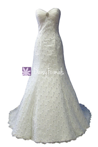 Appealing Lace Wedding Dress / Trumpet Bridal Gown (WDG005)