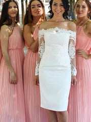 Simple Spaghetti Straps Sleeveless Floor Length Pink Bridesmaid Dress (BMA2034)