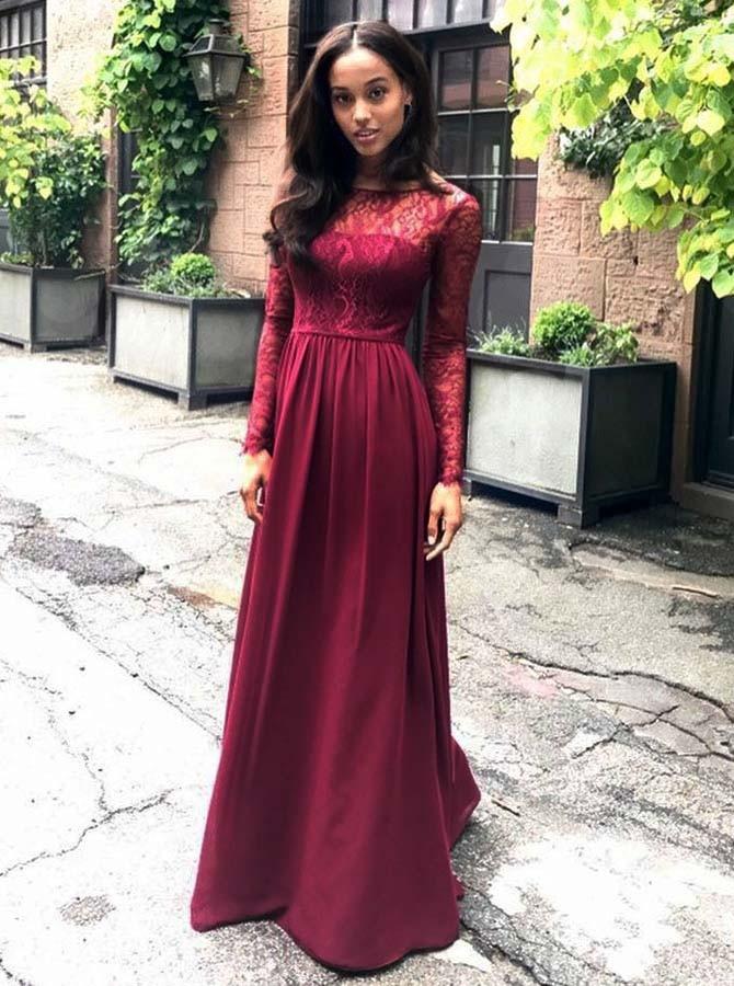 Bridesmaid dress with deals lace train