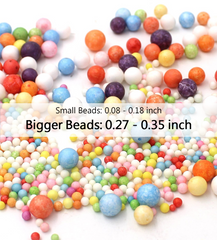 71000pcs Foam Beads for Slime and DIY Crafts Supplies(8Pack), Colorful Styrofoam Balls For Making Floam, School Arts, Fillter - Free Bonus Fruit Slice + Googly Eyes + Slime Tools Set(EAN: 4813781491907)