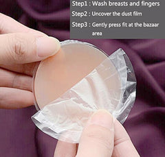 DaisyFormals Thin Pasties - Reusable Adhesive Silicone Nipple Covers (2 Pairs)