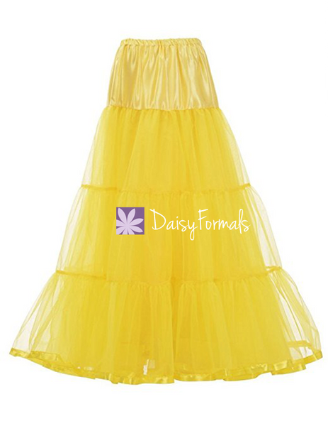 DaisyFormals Ankle Length Bridal Party Wedding Long Dress Slips,14 ...