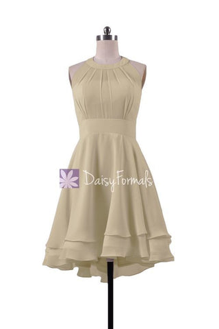 Stylish Dance Dress Short High Low Party Dress Chic Cocktail Dress (CST2225)