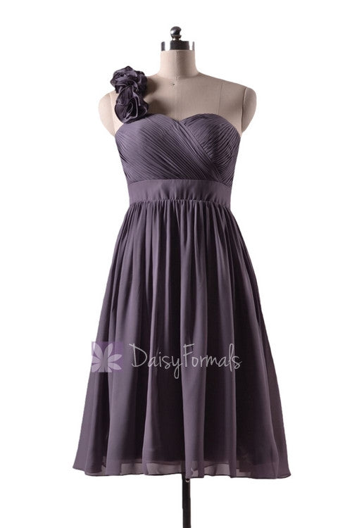 Gray Bridesmaid Dresses Short Short Mini,Knee Length,Tea Length Silver Bridesmaid Dresses: Buy Gray Bridesmaid Dresses Short Short Mini,Knee Length,Tea Length Silver Bridesmaid Dresses: Buy