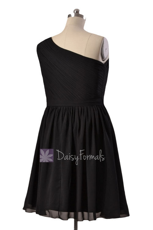 short black chiffon bridesmaid dresses Knee Length,Short Mini Black Bridesmaid Dresses: Buy Women's Dresses Online at STACEES