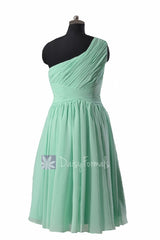 Short knee length chiffon dress empire party dress maternity formal dresses (bm351em)