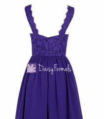 Dusty Shale V-neckline Dress Women Lace Dress Bridesmaids Dress Long Prom Dress (BM2342L)