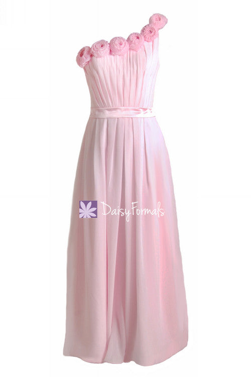 Fabulous Pink Bridesmaid Dress Light Pink Full Length Chiffon Party Dr DaisyFormals-Bridesmaid and Formal Dresses in 59+ Colors Fabulous Pink Bridesmaid Dress Light Pink Full Length Chiffon Party Dr DaisyFormals-Bridesmaid and Formal Dresses in 59+ Colors