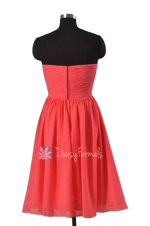 Gorgeous Cherry Chiffon Party Dress Light Chiffon Bridesmaid Dress For Beach Wedding (BM2425) DaisyFormals-Bridesmaid and Formal Dresses in 59+ Colors Gorgeous Cherry Chiffon Party Dress Light Chiffon Bridesmaid Dress For Beach Wedding (BM2425) DaisyFormals-Bridesmaid and Formal Dresses in 59+ Colors