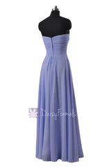 Strapless chiffon bridesmaid dress light green party wears formal evening gowns(bm2442l)