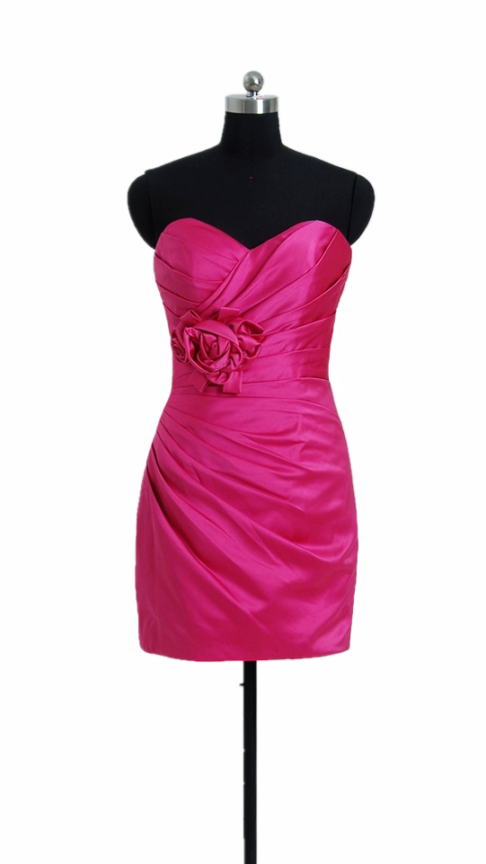 Hot Pink Satin Party Dress Cocktail Dress Cheap Bridesmaid Dress (BM2450) DaisyFormals-Bridesmaid and Formal Dresses in 59+ Colors Hot Pink Satin Party Dress Cocktail Dress Cheap Bridesmaid Dress (BM2450) DaisyFormals-Bridesmaid and Formal Dresses in 59+ Colors
