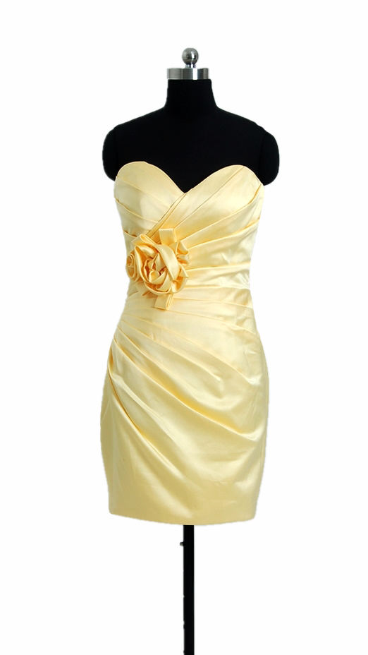 Banana Party Dress Cocktail Satin Latest Bridesmaid Dress Short Sweetheart Dress (BM2450) DaisyFormals-Bridesmaid and Formal Dresses in 59+ Colors Banana Party Dress Cocktail Satin Latest Bridesmaid Dress Short Sweetheart Dress (BM2450) DaisyFormals-Bridesmaid and Formal Dresses in 59+ Colors