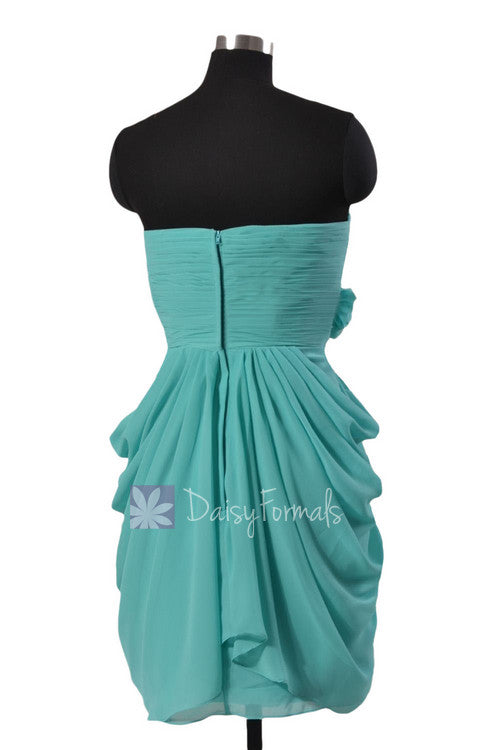 Delicate Chiffon Cocktail Dress Tiffany Blue Sweetheart Bridesmaid Dre – DaisyFormals-Bridesmaid and Formal Dresses in 59+ Colors Delicate Chiffon Cocktail Dress Tiffany Blue Sweetheart Bridesmaid Dre – DaisyFormals-Bridesmaid and Formal Dresses in 59+ Colors