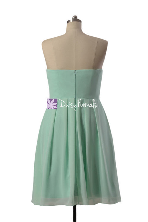Beautiful Mint Chiffon Bridesmaids Dress Short Empire Chiffon Formal Party Dress (BM4046S) DaisyFormals-Bridesmaid and Formal Dresses in 59+ Colors Beautiful Mint Chiffon Bridesmaids Dress Short Empire Chiffon Formal Party Dress (BM4046S) DaisyFormals-Bridesmaid and Formal Dresses in 59+ Colors