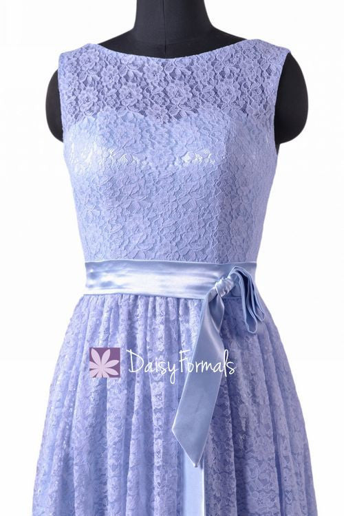 Short Periwinkle Lace Party Dress Vintage Lace Formal Dress Sleeveless DaisyFormals-Bridesmaid and Formal Dresses in 59+ Colors Short Periwinkle Lace Party Dress Vintage Lace Formal Dress Sleeveless DaisyFormals-Bridesmaid and Formal Dresses in 59+ Colors