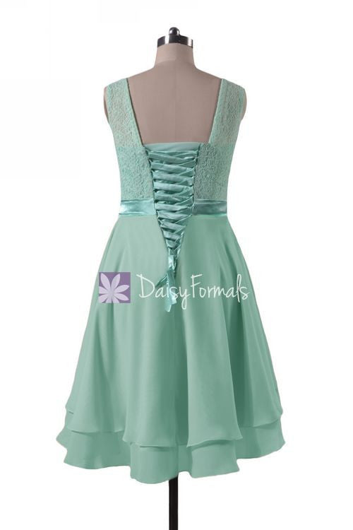 Beautiful Aqua Blue Lace Party Dress Turquoise High Low Formal Dress B DaisyFormals-Bridesmaid and Formal Dresses in 59+ Colors Beautiful Aqua Blue Lace Party Dress Turquoise High Low Formal Dress B DaisyFormals-Bridesmaid and Formal Dresses in 59+ Colors
