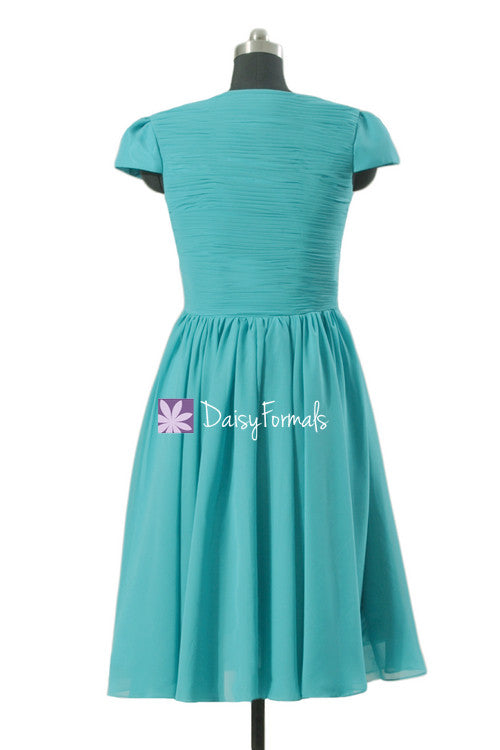 Turquoise Bridesmaids Dress Inexpensive Modest Bridesmaid Dress Party Dress W/Cap Sleeves (BM5192S) DaisyFormals-Bridesmaid and Formal Dresses in 59+ Colors Turquoise Bridesmaids Dress Inexpensive Modest Bridesmaid Dress Party Dress W/Cap Sleeves (BM5192S) DaisyFormals-Bridesmaid and Formal Dresses in 59+ Colors