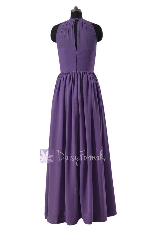 Dark Plum Elegant Bridesmaid Dress Sleek Illusion Neckline Vintage Formal Evening Dress (BM5197L) DaisyFormals-Bridesmaid and Formal Dresses in 59+ Colors Dark Plum Elegant Bridesmaid Dress Sleek Illusion Neckline Vintage Formal Evening Dress (BM5197L) DaisyFormals-Bridesmaid and Formal Dresses in 59+ Colors