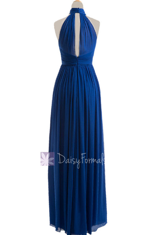 Charming Long High-Collar Sapphire Bridesmaid Dress W/Keyhole Front an DaisyFormals-Bridesmaid and Formal Dresses in 59+ Colors Charming Long High-Collar Sapphire Bridesmaid Dress W/Keyhole Front an DaisyFormals-Bridesmaid and Formal Dresses in 59+ Colors