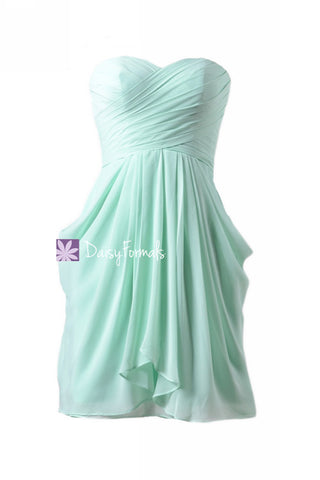 Mint Amazing A-line Empire Chiffon Dress Special Occasion Party Dress (BM643S)