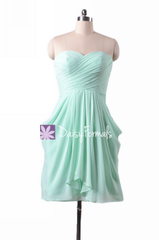 Mint amazing a-line empire chiffon dress special occasion party dresses (bm643s)