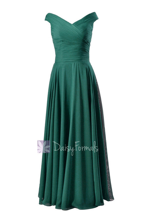 Vintage Off-Shoulder Elegant Bridesmaid Dress Long Rich Peacock Formal Dress(BM7888) DaisyFormals-Bridesmaid and Formal Dresses in 59+ Colors Vintage Off-Shoulder Elegant Bridesmaid Dress Long Rich Peacock Formal Dress(BM7888) DaisyFormals-Bridesmaid and Formal Dresses in 59+ Colors