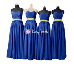 Long chiffon latest bridesmaids dresses beach wedding garden wedding party dress (bm835ct)