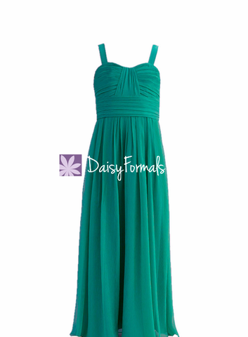 Lovely Junior Bridesmaid Dress Long Junior Girl Dress FL32942