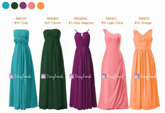 Bright Maids Dress Fall & Summer Wedding Party Dress - Bright Maids & Rainbow Looks (MM172)