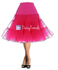 DaisyFormals® Women's 50s Vintage Rockabilly Petticoat Tutu -14 Color (PT001)