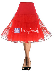 DaisyFormals® Women's 50s Vintage Rockabilly Petticoat Tutu -14 Color (PT001)