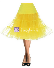 DaisyFormals® Women's 50s Vintage Rockabilly Petticoat Tutu -14 Color (PT001)