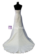 Appealing Lace Wedding Dress / Trumpet Bridal Gown (WDG005)