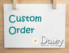 Custom lace wedding dress  -reserved link for nadine